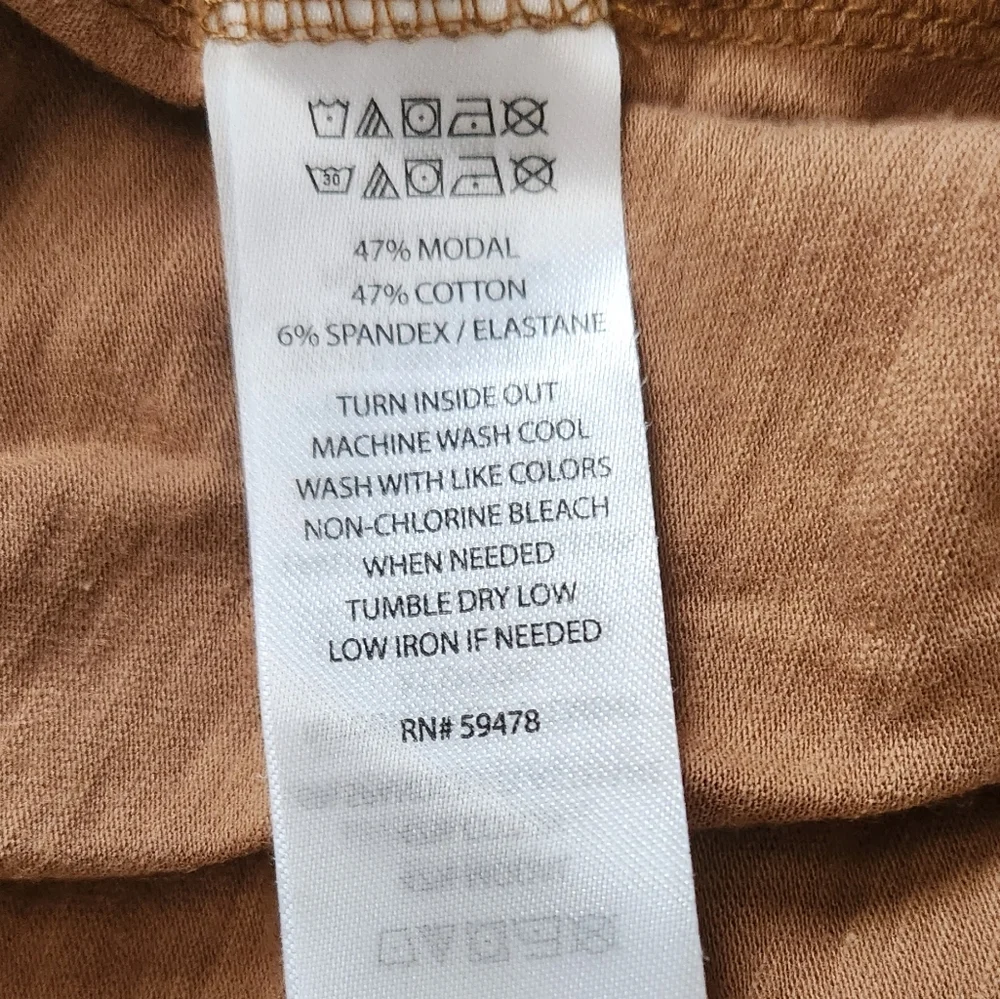 Women's Tan Sleeveless Top - Picture 5 of 5